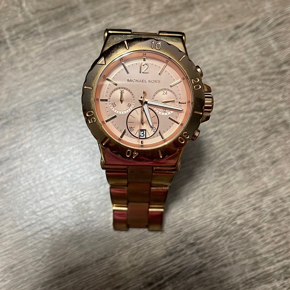 Michael Kors Rose Gold Watch